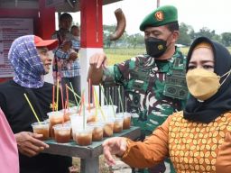 Danrem 081/DSJ Kolonel Inf Waris Ari Nugroho resmikan Kampung Pancasila