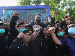 Baret Rescue Garda Pemuda Nasdem Jatim Terbentuk, Prananda Paloh: Kita Bangga