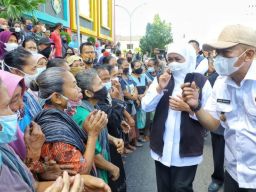 Gubernur Khofifah Pastikan Stok dan Suplai Bahan Pangan di Jatim Aman Jelang Lebaran