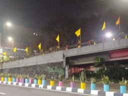 Bendera Golkar Berkibar Disejumlah Titik, Fathoni Minta Maaf