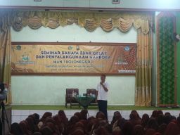 Polres Bojonegoro Gelar Penyuluhan P4GN di Sekolah, Cegah Narkoba di Kalangan Pelajar