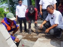 CakJi Desak Pengerjaan Box Culvert Sesuai Spesifikasi