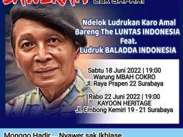 Gelar Saweran Legenda Cak Sapari, Baktiono Minta Walikota Eri Turut Campur Tangan