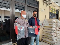 Tak Butuh Waktu Lama, Polres Nganjuk Tangkap Pelaku Penganiayaan Tetangga Sendiri