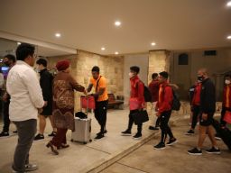 Timnas Sepak Bola Indonesia Tiba di Kuwait untuk Kualifikasi Piala Asia 2023