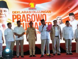 Kader Gerindra Deklarasikan Dukungan Prabowo Subianto Maju Pilpres 2024