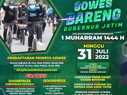 Peringatan 1 Muharram, Khofifah Ajak Masyarakat Gowes