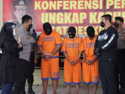 Polresta Sidoarjo Berhasil Ungkap Tiga Kasus Pencabulan