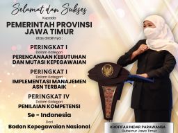 Pemprov dan Kabupaten/ Kota se Jatim Borong 30 Penghargaan BKN Award 2022