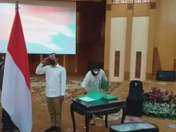 15 Mantan Anggota Jamaah Islamiyah (JI) Mengucapkan Ikrar Setia Kepada NKRI