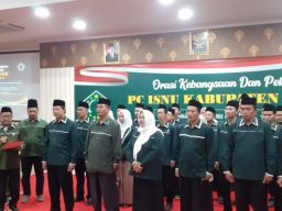 Kukuhkan ISNU Kediri, Mas'ud Said Ajak Matangkan Program Strategis Nahdlatul Ulama di Usia Satu Abad