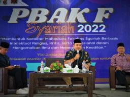 Komisioner KPU RI, Mochammad Afiffudin Kenalkan Pemilu 2024 Pada Maba Fakultas Syariah UIN Maliki