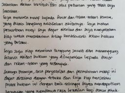 Humas Polri dan Pengacara Benarkan Surat Permintaan Maaf Tertulis Ferdy Sambo