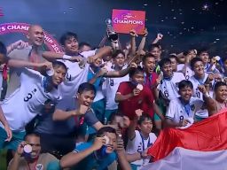 TIMNAS Sepakbola U-16 Menang Lawan Vietnam