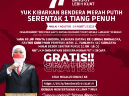 Ayo Kibarkan Merah Putih Satu Tiang Penuh Hingga 31 Agustus