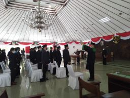 Bupati Bojonegoro Anna Mu’awanah Melantik 43 Pejabat