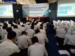 Mahasiwa Baru  ITS Ikuti Pelatihan Spiritual Kebangsaan Bersama BNPT