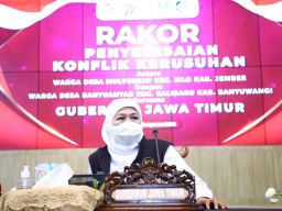 Sigap Selesaikan Konflik Warga Jember-Banyuwangi, Gubernur Khofifah Siapkan Solusi Permanen Strategi