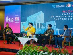 Wamendag Jerry Sambuaga Hadiri Business Forum InaGRO Expo 2022 Kadin Jatim