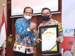 Polres Nganjuk Raih Kinerja Pengelolaan Anggaran Terbaik Semester I Tahun 2022 Se-KPPN Kediri