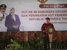 Gabungan Organisasi Wanita Kabupaten Nganjuk Gelar Peringatan HUT Kemerdekaan RI ke 77