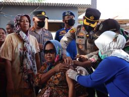KLB Difteri, Forkopimda Dorong Percepatan Vaksinasi di Gili Ketapang