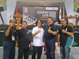 Kejurprov Catur Jatim, Ini Pesan Buleks Kepada Atlet Catur Surabaya