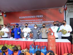 Polda jatim ungkap penyalahgunaan BBM dan LPG bersubsidi, Total 91 Tersangka Diamankan