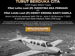 Gubernur Sampaikan Belasungkawa Atas Gugurnya Dua Pilot Pesawat Bonanza