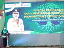 Gubernur Jawa Timur menghadir Puncak Peringatan Hari Lingkungan Hidup se Jatim tahun 2022