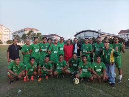 Persiapan Tim Sepakbola SIWO PWI Jatim Kian Intens Jelang Porwanas 2022