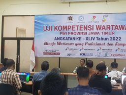 PWI Jatim Gelar Uji Kompetensi Wartawan