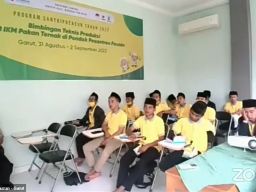 Santripreneur 2022 di 6  Pondok Pesantren