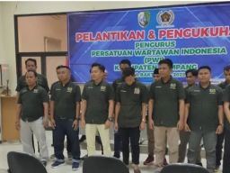 Fathurahman Terpilih Ketua PWI Sampang, Ini Pesan Lutfil Hakim