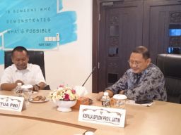 PWI Jatim Audiensi Kepala BPSDM Provinsi Jawa Timur, Persiapan Sekretariat PB PORWANAS 2022