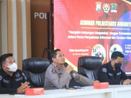 POLRI Ajak Mahasiswa Untuk Aktif Dalam Melawan Berita Hoax