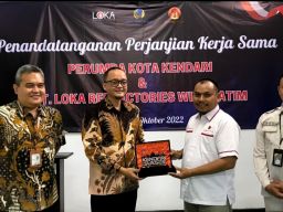 PT LOKA Kerjasama Pemasaran Produk Refractories Dengan Perumda Kota Kendari