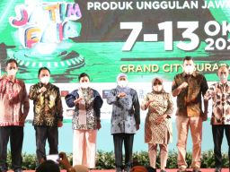 Jatim Fair 2022 Resmi Dibuka, Ajang Pelaku UMKM Jatim Masuk Pasar Lebih Luas Lagi