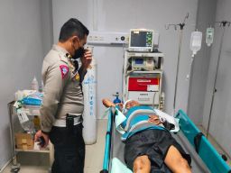 Mobil Patwal Bupati Jember Tertabrak Motor, Pengendara Motor Kritis di Rumah Sakit