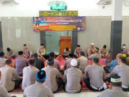 Peringatan Maulid Nabi Muhammad SAW 1444H, Wakapolres Nganjuk: Teladani Akhlak Nabi Muhammad