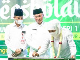 Peringatan Maulid Nabi Muhammad SAW Dan Peresmian Masjid Nurul Hakam di SMKN 1 Lamongan