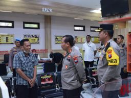 Kapolda Jatim Tinjau Mall Mini Pelayanan Polri  dan Satpas Polresta Sidoarjo