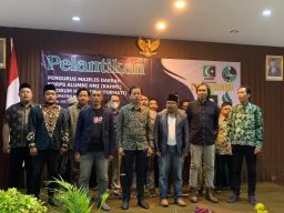 Pelantikan KAHMI Kabupaten Malang, Muchlis Ali Ingatkan Dukungan Untuk Perkaderan HMI