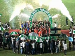 Kesebelasan Ponpes Darul Huda Mayak Ponorogo Kalah Dari Salafiyah Al-Falah dalam Final Liga Santri