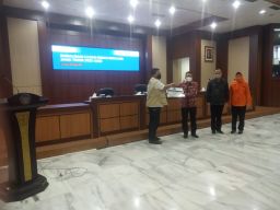 BPBD Jawa Timur Gandeng Bappeda Jawa Timur Sosialisasikan Kajian Risiko Bencana Jawa Timur 2022-2026