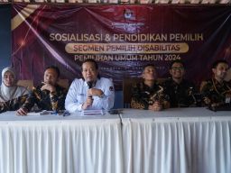 KPU Jatim Ajak Pemilih Segmen Disabilitas Berpartisipasi dalam Pemilu 2024