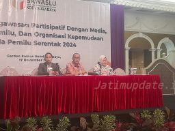 Bawaslu Surabaya Gelar Sosialisasi Pengawasan Partisipatif