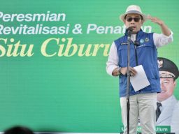 Gubernur Ridwan Kamil Resmikan Wajah Baru Situ Ciburuy