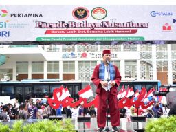 Kuatkan Akar Budaya Bangsa, BNPT RI Pecahkan Rekor Muri pada Gelaran Parade Budaya Nusantara