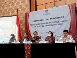 KPU Jatim Sosialisasi kepada Stakeholder,  Persiapan Pembentukan Badan Ad Hoc Pemilu 2024